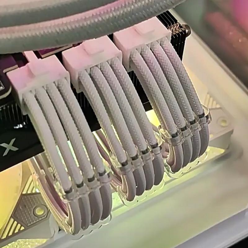 Pcie Extension Cable - 24-pins ATX PSU-verlengkabelset met GPU PCIe