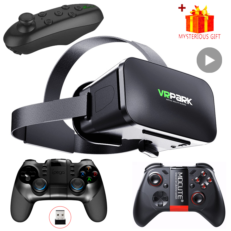 Gaming Accessories 10 Year Old - Virtual Reality-helm VR-bril 3D-headset voor telefoonlenzen
