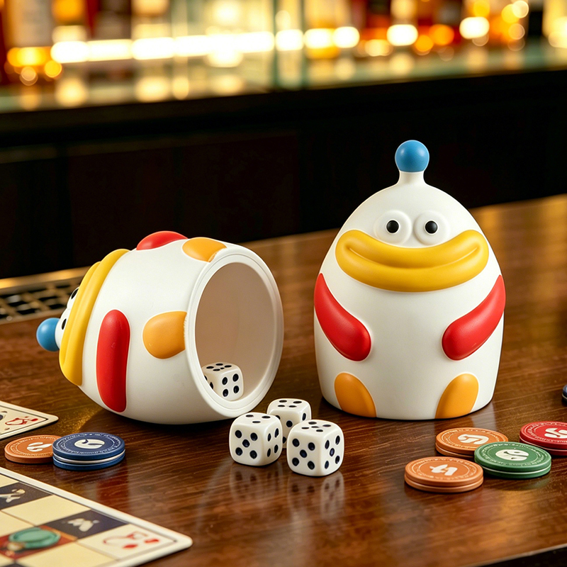 Gaming Accessories To Have - Must-have schattige dikke eend hars dobbelstenen