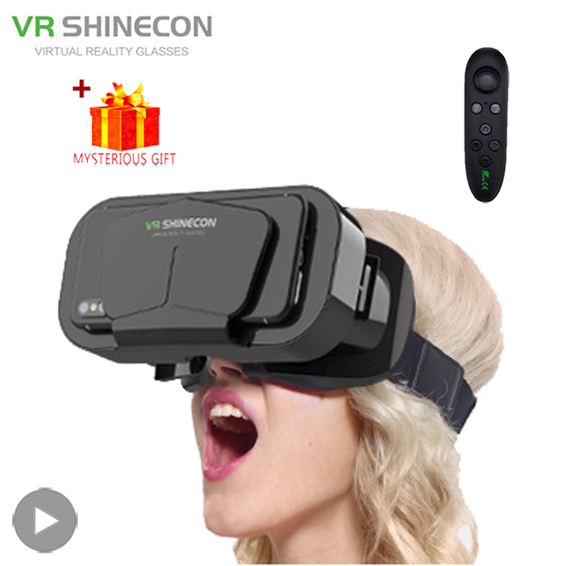 Gaming Accessories 10 Year Old - Shinecon VR-bril 3D-headset Virtual Reality-apparaten Helm
