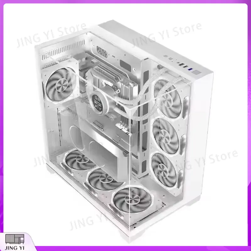 Case Mesh Panel - Custom Full Tower ATX Computerkast Wit