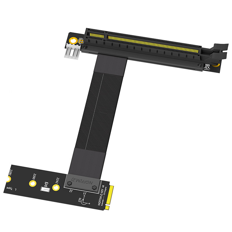 Pcie Extension Cable - M.2 NGFF M-Key naar PCI-E 16X