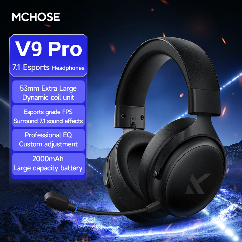Venom Gaming Accessories - MCHOSE V9 Pro Headset met microfoon
