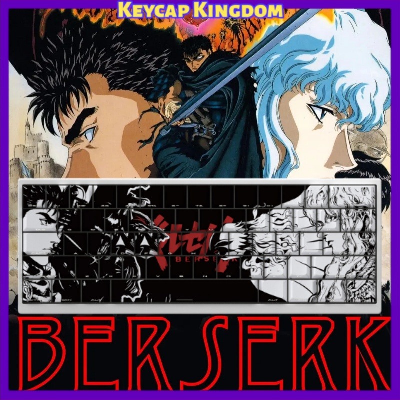 Gaming Accessories Tablet - BERSERK Thema Anime Keycap 98 Key