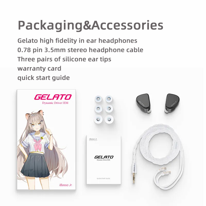 iBasso Jr. Gelato HiFi bedrade - Venom Gaming Accessories recensie en prijs