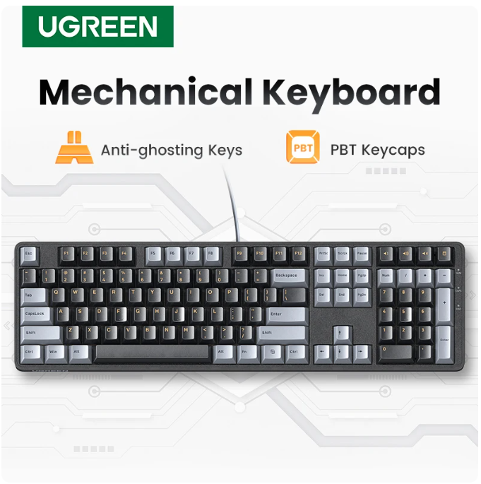UGREEN toetsenbord Mechanisch  - Gaming Accessories Keyboards recensie en prijs