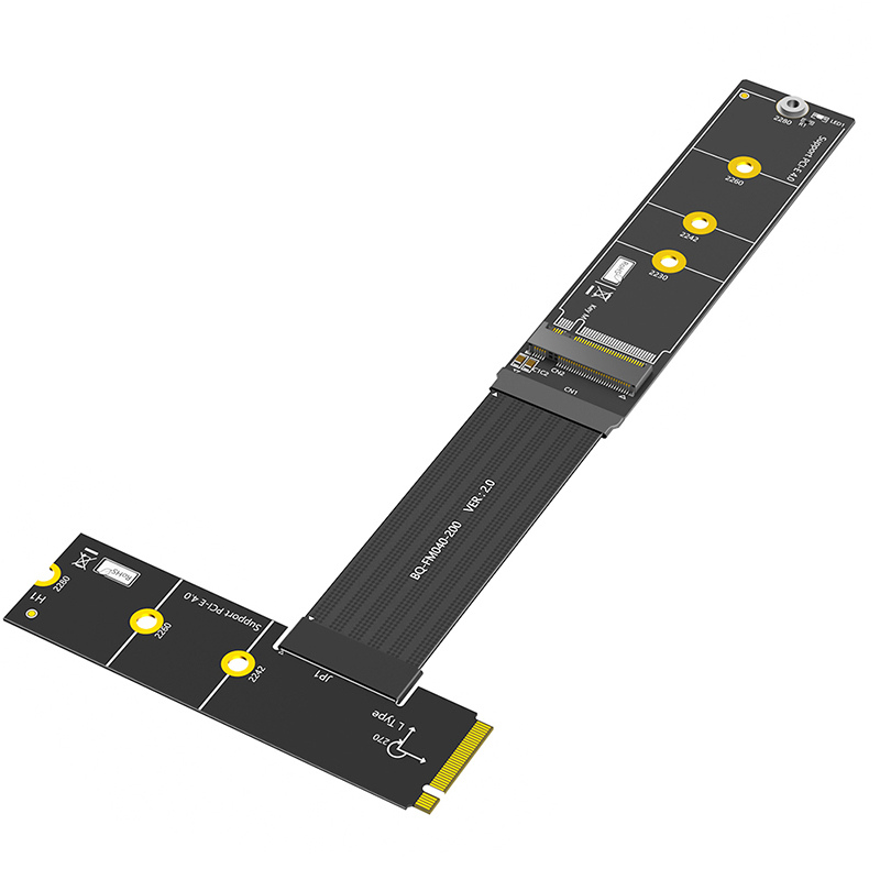 30 CM M.2 NVME 4.0 Verlengkabe - Pcie Extension Cable recensie en prijs