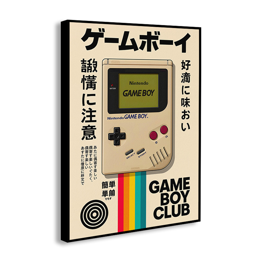 Vintage Gaming Console Canvas  - Vintage Gaming Accessories recensie en prijs