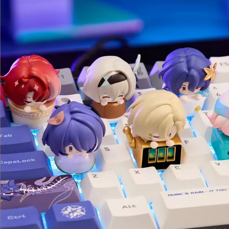 in stock Finger Keycap Honkai  - Gaming Accessories Keyboards recensie en prijs