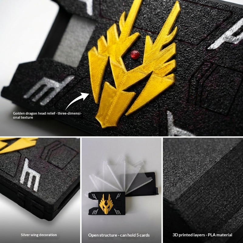 Kamen Rider Ryuki 3D-geprinte  - Gaming Accessories Box recensie en prijs