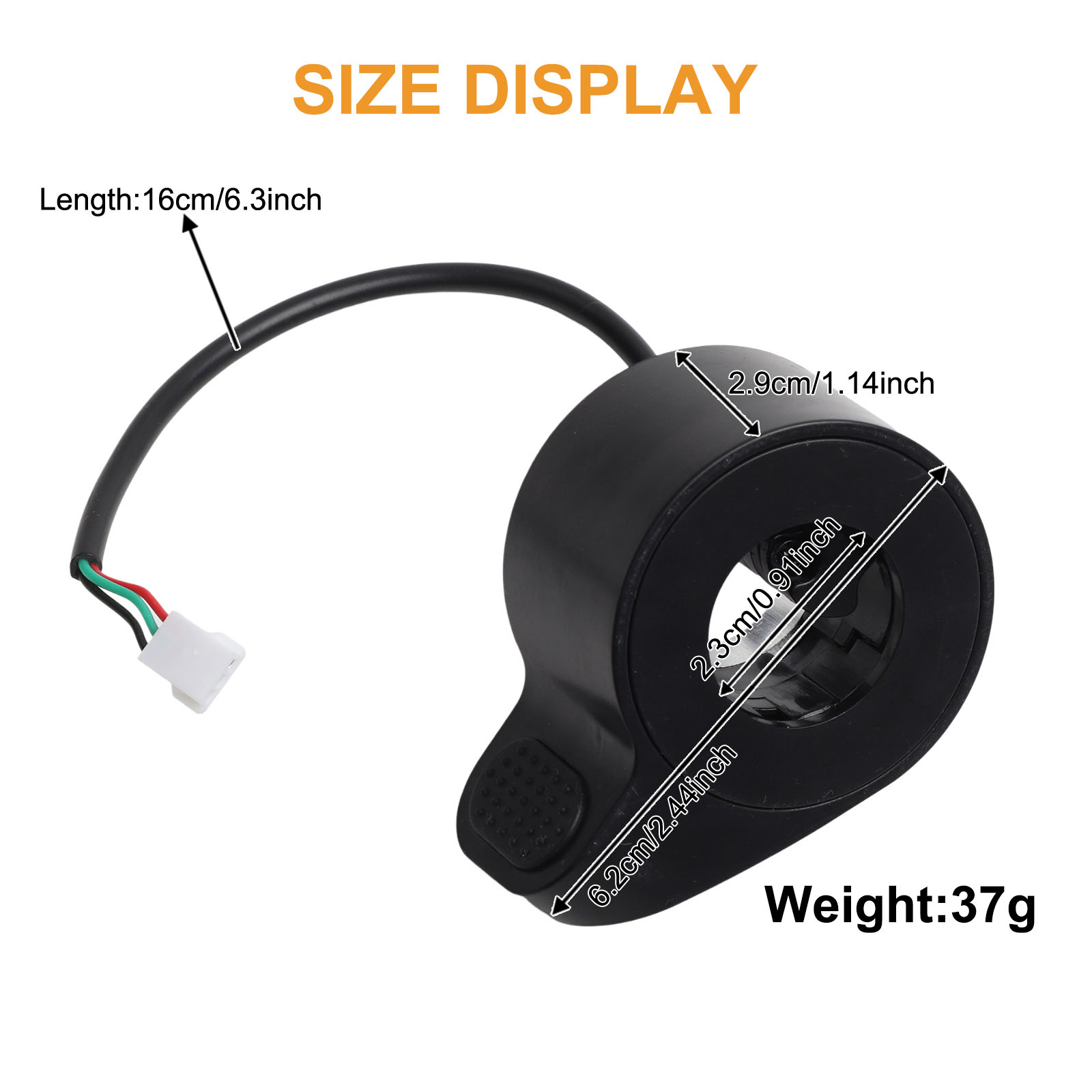 1 Pc Elektrische Scooter Duim  - Gaming Accessories Storage recensie en prijs