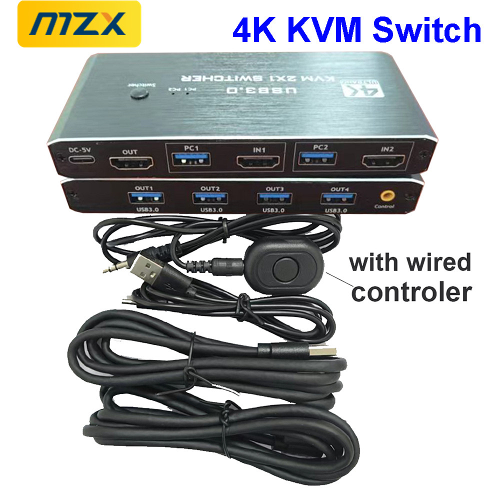 KVM Switch 4K 60Hz Switcher US - Gaming Accessories Storage recensie en prijs