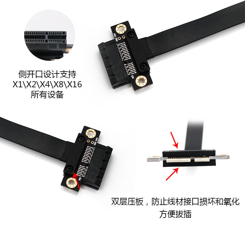 90 Graden Pci-E Pci Express 1X - Pcie Extension Cable recensie en prijs