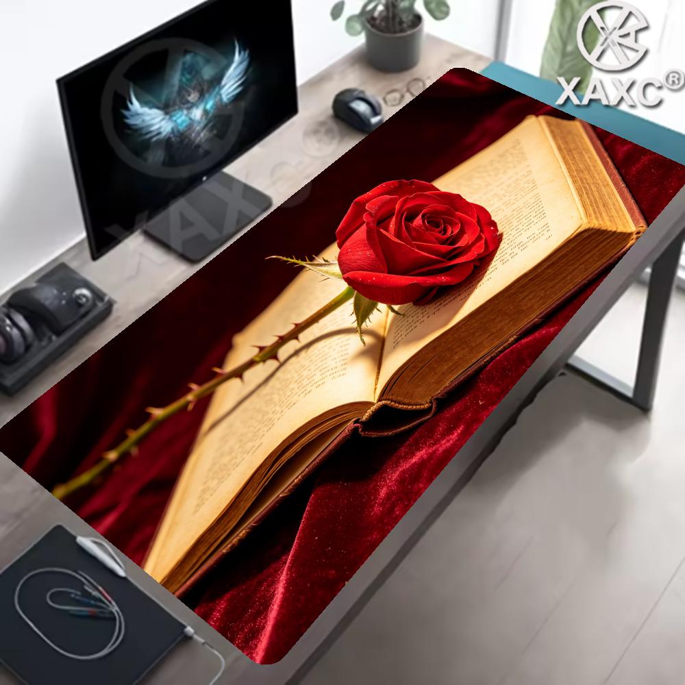 Vintage Rose & Book Bureaumat, - Vintage Gaming Accessories recensie en prijs