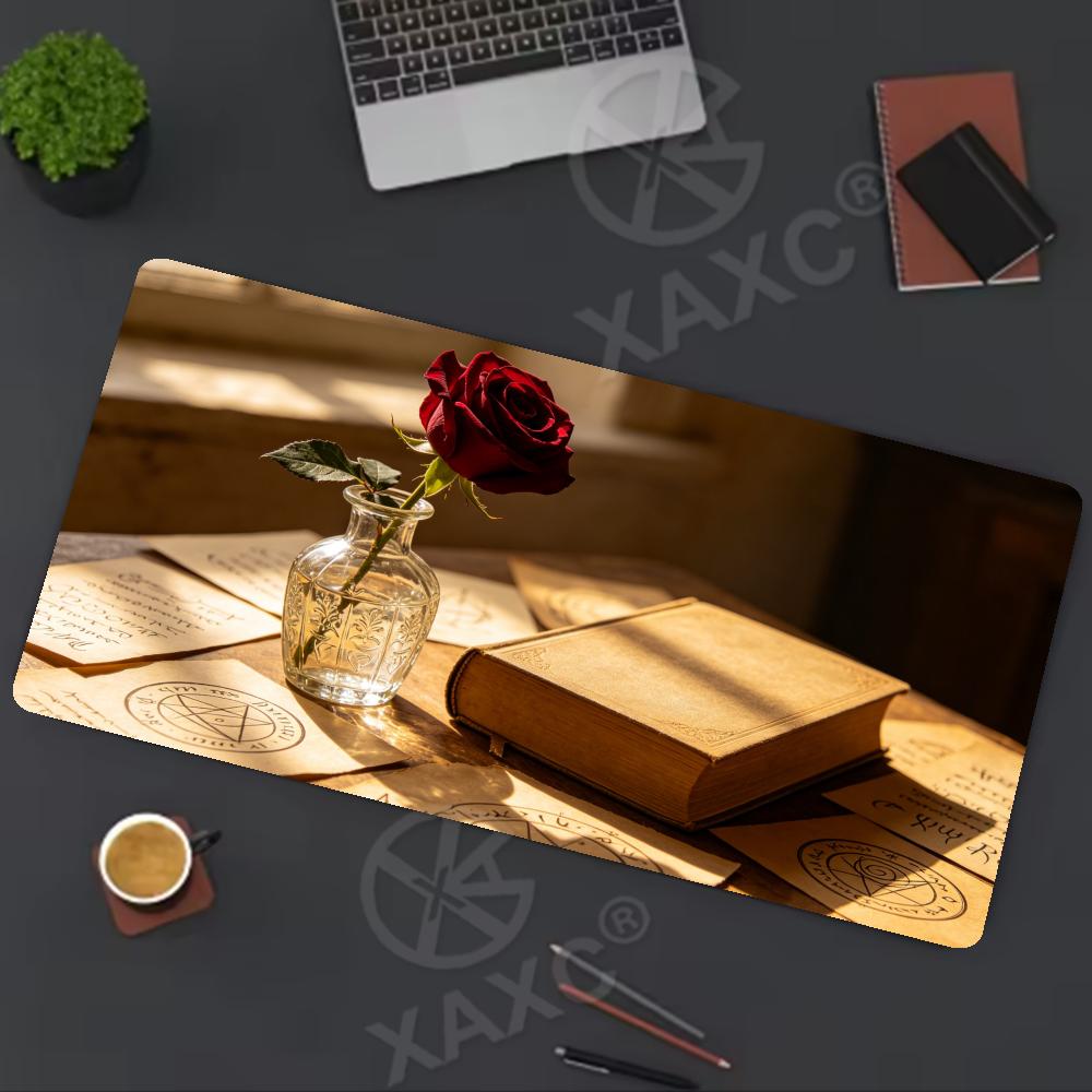 Vintage Rose & Book Bureaumat, - Vintage Gaming Accessories recensie en prijs