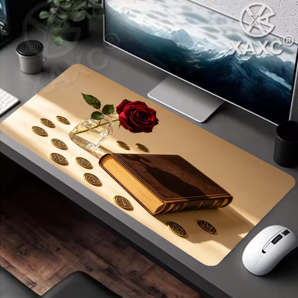 Vintage Rose & Book Bureaumat, - Vintage Gaming Accessories recensie en prijs