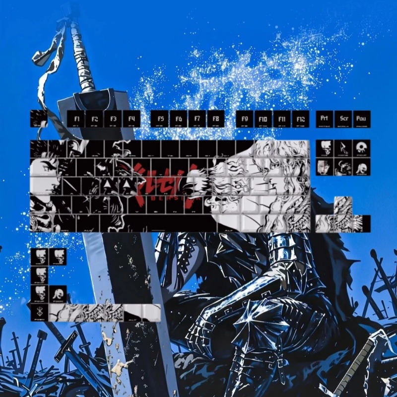 BERSERK Thema Anime Keycap 98  - Gaming Accessories Tablet recensie en prijs
