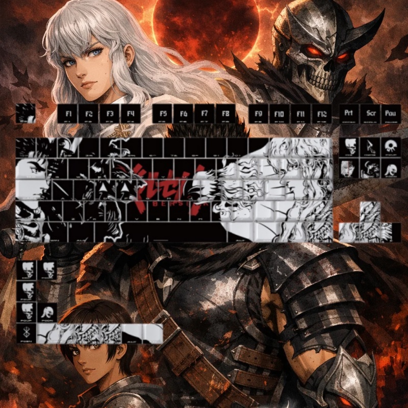 BERSERK Thema Anime Keycap 98  - Gaming Accessories Tablet recensie en prijs