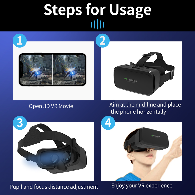 VR-bril 3D-headset Virtual Rea - Gaming Accessories 10 Year Old recensie en prijs