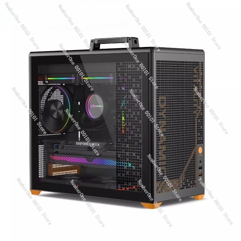 Draagbare MATX-computerbehuizi - Case Mesh Panel recensie en prijs