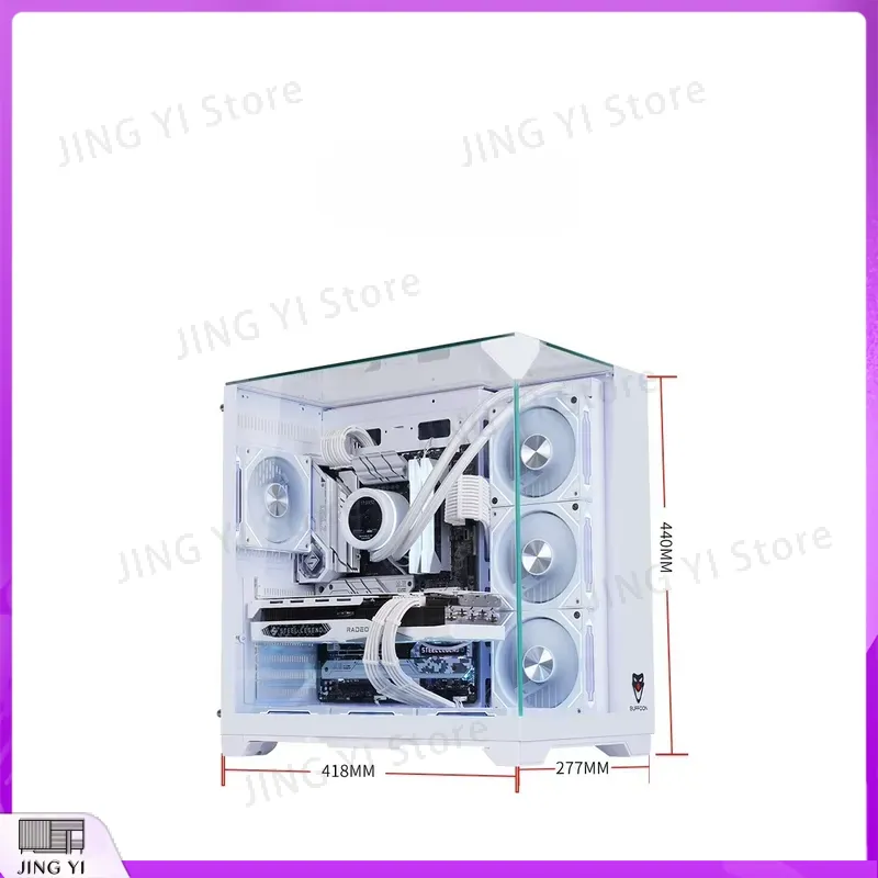 Full Tower ATX Gaming PC-kast  - Case Mesh Panel recensie en prijs